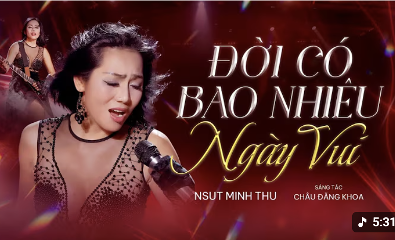 NSƯT Minh Thu: Đời có bao nhiêu ngày vui